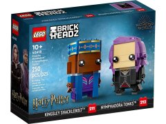 LEGO LEGO BRICKHEADZ Harry Potter 40618 Kingsley Shacklebolt in Nymphadora Tonks – model za ljubitelje čarovništva, 250 kosov