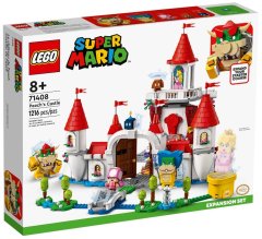 LEGO LEGO SUPER MARIO 71408 Razširitveni set - Pečin grad, 1216 kosov, 5 minifigurin, primeren za starost 8+ let