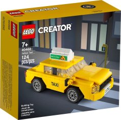 LEGO LEGO CREATOR 40468 Rumeni Taksij - Set za gradnjo, 124 delov, starost 7+, vključuje navodila za sestavljanje