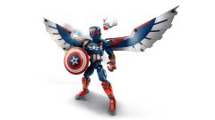 LEGO LEGO MARVEL 76296 Nova kapitan Amerika - Gradbeni figurica za otroke 8+ let, 359 elementov