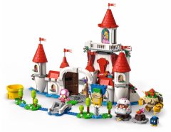 LEGO LEGO SUPER MARIO 71408 Razširitveni set - Pečin grad, 1216 kosov, 5 minifigurin, primeren za starost 8+ let