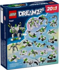 LEGO LEGO DREAMZZZ 71487 Z-Blob Robot in vozilo - pustolovščine z 121 kosi za otroke od 7. leta dalje