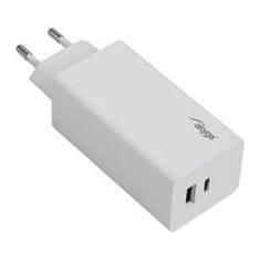 Akyga USB polnilec USB-A + USB-C PD 5-20V / max. 5A 100W Quick Charge 3.0 GaN