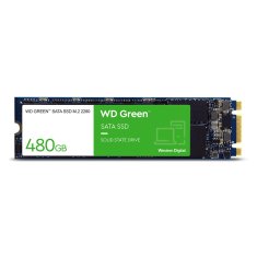 WD SSD Western Digital Green WDS480G3G0B, 480 GB M.2 SATA III, hitrosti branja do 545 MB/s, zanesljivost 1.000.000 h