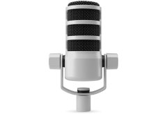 Rode RØDE PodMic - Dinamični mikrofon, bel, kardioidna usmeritev, XLR, 20-20000 Hz, teža 937 g, idealen za nastope