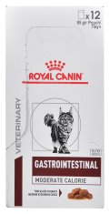 Royal Canin ROYAL CANIN Intestinal Gastro Moderate za mačke, 12 x 85 g, mokra hrana za podporo prebavi in uravnavanje teže