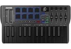 Donner Donner DMK-25 Pro - MIDI kontrolni klavijatur s 25 tipkami, 8 blazinicami, USB in OLED zaslonom