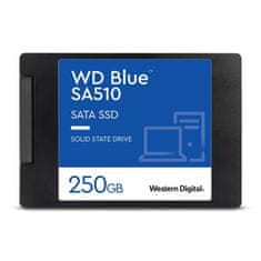 WD Western Digital Blue SA510 250 GB 2.5" SSD - Visoka zmogljivost in zanesljivost za PC in prenosne računalnike