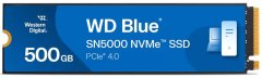 WD Western Digital Blue SN5000 500 GB M.2 PCIe 4.0 NVMe SSD - Hitrost branja 5000 MB/s, 5-letna garancija, TLS NAND