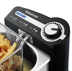 Taurus Globoki fryer Taurus 973958000, 1700W, 2L, nerjaveče jeklo, enojni, z filtrom olja, en ročaj, en košara