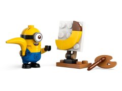 LEGO LEGO MINIONI 75580 Minioni in banana avtomobilček, 136 delov, primeren za otroke od 6. leta dalje, kompleti z 4 minifiguri