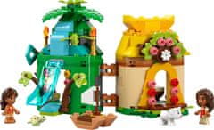 LEGO LEGO Disney 43260 Moana's otok zabave – set gradnikov z 175 kosi in 2 minifigurama, primeren za otroke od 5. leta dalje