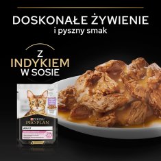 slomart PURINA Pro Plan Adult Delicate Digestion Tuna v omaki - mokra hrana za mačke - 85g, za občutljiv želodec in podporo prebavi