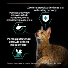 slomart PURINA Pro Plan Adult Sterilizirana prehrana za mačke govedina v omaki - 85 g, mokra hrana za mačke, brez glutena