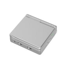 slomart Retro igralna konzola ANBERNIC RG35XX SP Silver - prenosna, 3.5" LCD, podpora za emulatore in večformatno predvajanje