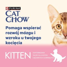 slomart PURINA Cat Chow Junior mokra pasja hrana z puranom in bučko v želatini - 85 g, brez glutena, za rast mladičev