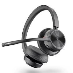 Poly Brezžične Bluetooth slušalke z mikrofonom Plantronics Voyager 4320 MS UC črne (218475-02) 77Y98AA