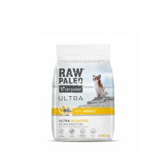 VetExpert RAW PALEO Ultra Mini suha hrana za odrasle pse s puranom - 750 g, brez žitaric, brez glutena, za majhne pasme