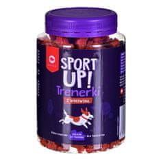 MACED MACED Sport Up! Goveji prigrizki za pse - 300g, idealni za usposabljanje in splošno zdravje odraslih psov vseh pasem