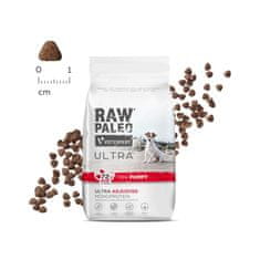 VetExpert RAW PALEO Ultra Mini Puppy Beef - suha hrana za mladiče majhnih pasem, 750 g brez glutena in umetnih barvil