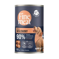 slomart PET REPUBLIC Fine Meat - mokra hrana za pse z govejim mesom, 400g, brez glutena in umetnih barvil, primerna za vse pasme