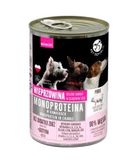 slomart PET REPUBLIC Monoprotein Svinjsko - mokra hrana za pse, 400 g, brez glutena in soje, primerna za vse pasme, brez umetnih barvil