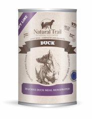 slomart NATURAL TRAIL Duck Soft Line - mokra hrana za pse, 400 g, Brezglutenska, Monoproteinska, brez dodanih umetnih barvil