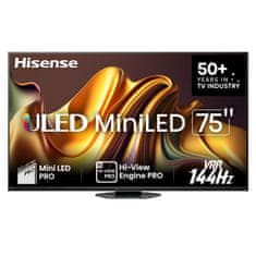 Hisense 75U8NQ 4K UHD Mini LED televizor, VIDAA OS