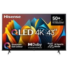 Hisense 43E7NQ televizor, QLED, Smart TV