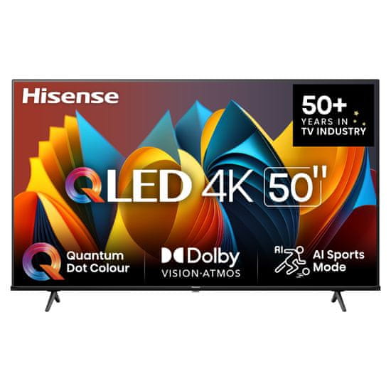 Hisense 50E7NQ televizor, QLED, Smart TV