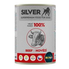 IRONpet Silver Dog govedina 100% meso, v konzervi 400 g