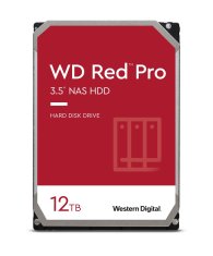 WD Western Digital WD Red Pro 3.5" HDD, 12000 GB, Serial ATA III, zaslonsko povezan za NAS, 7200 RPM, zanesljivost 1.000.000 h