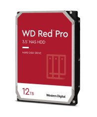 WD Western Digital WD Red Pro 3.5" HDD, 12000 GB, Serial ATA III, zaslonsko povezan za NAS, 7200 RPM, zanesljivost 1.000.000 h