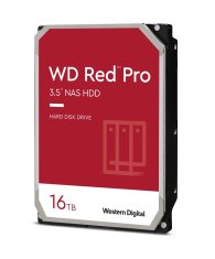 WD Western Digital Red Pro 3.5" 16TB SATA HDD za NAS, 7200 RPM, 512MB predpomnilnik, zanesljivost 24/7