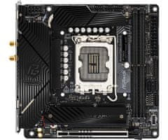 ASRock ASRock B760I LIGHTNING WIFI Matična plošča Mini-ITX z LGA 1700, DDR5, Wi-Fi 6E, HDMI, Dual-channel, do 96 GB RAM