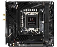 ASRock ASRock B760I LIGHTNING WIFI Matična plošča Mini-ITX z LGA 1700, DDR5, Wi-Fi 6E, HDMI, Dual-channel, do 96 GB RAM