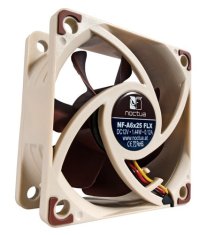 Računalniški ventilator Noctua NF-A6X25 FLX 6 cm, rjav, 3000 RPM, 19,3 dB, tehnologija ležajev SSO2, 12 V