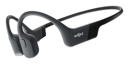 SHOKZ SHOKZ OpenRun Brezžični Slušalke za Šport z ovratnikom, Bluetooth, Črne, IP67, Hitro Polnjenje, Dolga Avtonomija