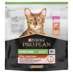 slomart PURINA Pro Plan Sterilizirane Vitalne Funkcije - Suha hrana za mačke s postrvi 400g