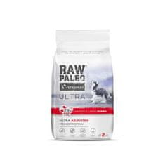 VetExpert RAW PALEO Ultra suha hrana za mladiče govedina 2 kg - brez žit, brez sladkorja, za srednje in velike pasme