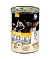 slomart PET REPUBLIC Monoprotein Piščanec - mokra hrana za pse 400g, brez glutena, brez zrn, primerno za vse pasme, odrasli psi