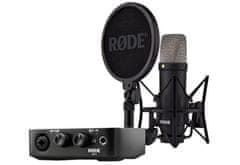 Rode RØDE NT1 Signature Black + AI-1 Studio Kit MK2 - Celoten studio set za profesionalno snemanje zvoka