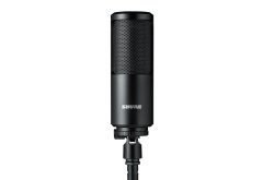 Shure Shure SM4-K - Kondenzatorski mikrofon s polarizacijo, črno barvo, kardioidni, idealen za profesionalno snemanje