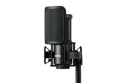 Shure Shure SM4-K - Kondenzatorski mikrofon s polarizacijo, črno barvo, kardioidni, idealen za profesionalno snemanje