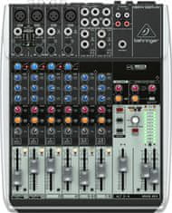 Behringer Behringer Q1204USB avdomix 12 kanalov - profesionalni zvok z dvema prednima vhodoma in USB povezavo