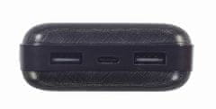 Gembird Gembird PB20-02 power bank Litijev polimer (LiPo) 20000 mAh Black