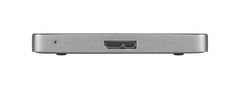 Verbatim Prenosni trdi disk Verbatim Store 'n' Go ALU Slim 1TB v sivi barvi - hitro prenos podatkov, podpora za Windows in Mac, USB 3.2, aluminijasta ohišje, Plug and Play.