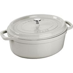 Staub STAUB La Cocotte cast iron ovalna posoda 3,2 l, barva tartuf