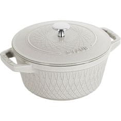 Staub Okrogla litoželezna posoda STAUB SPECIAL COCOTTE, 2.3 l, barva tartuf