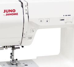 Janome Šivalni stroj JUNO BY JANOME J30, 30 šivnih programov, avtomatsko zaklepanje, hitrosti do 820 RPM, bel.